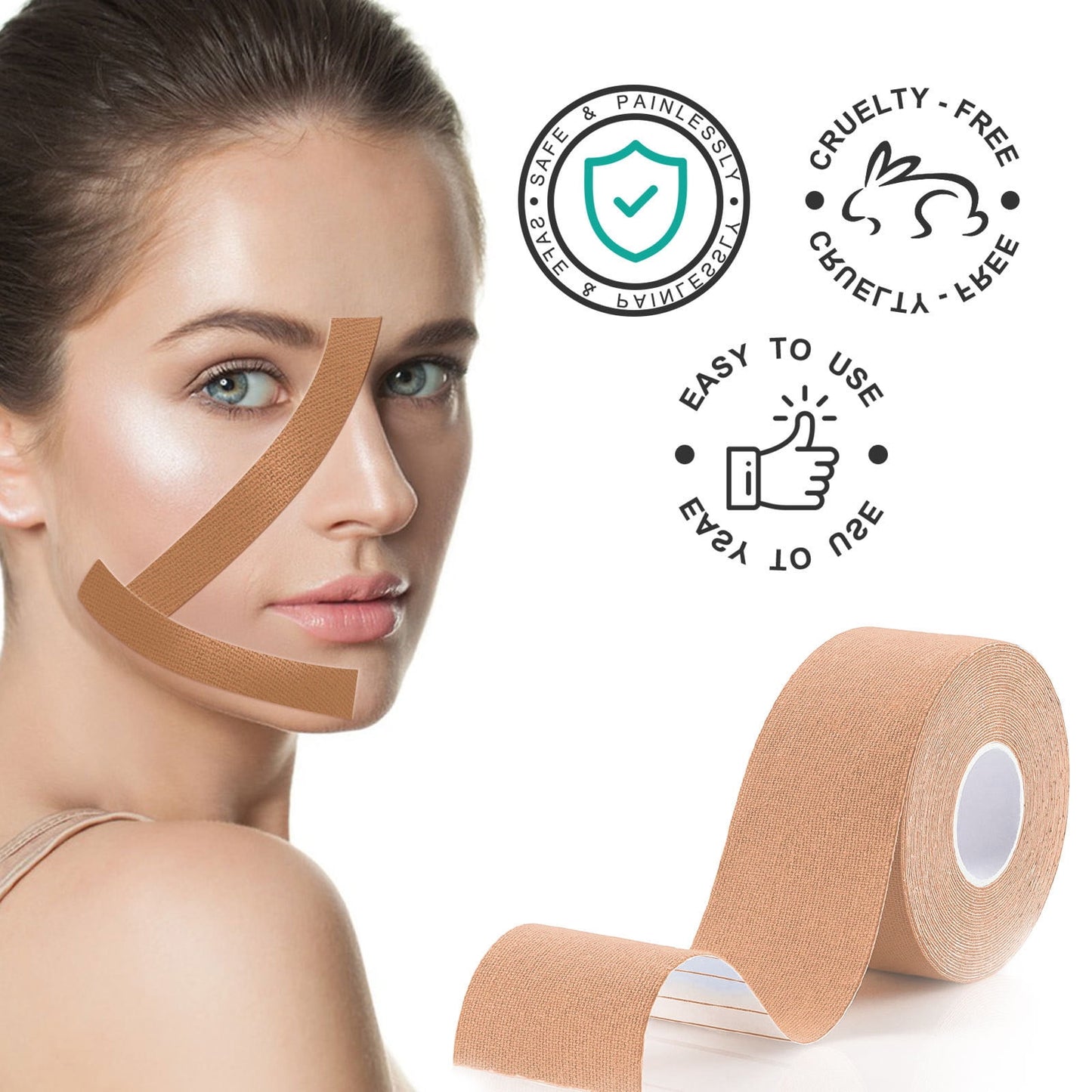 Face Tape - Anti Wrinkles Patches, Face Eye Neck Lift Tap