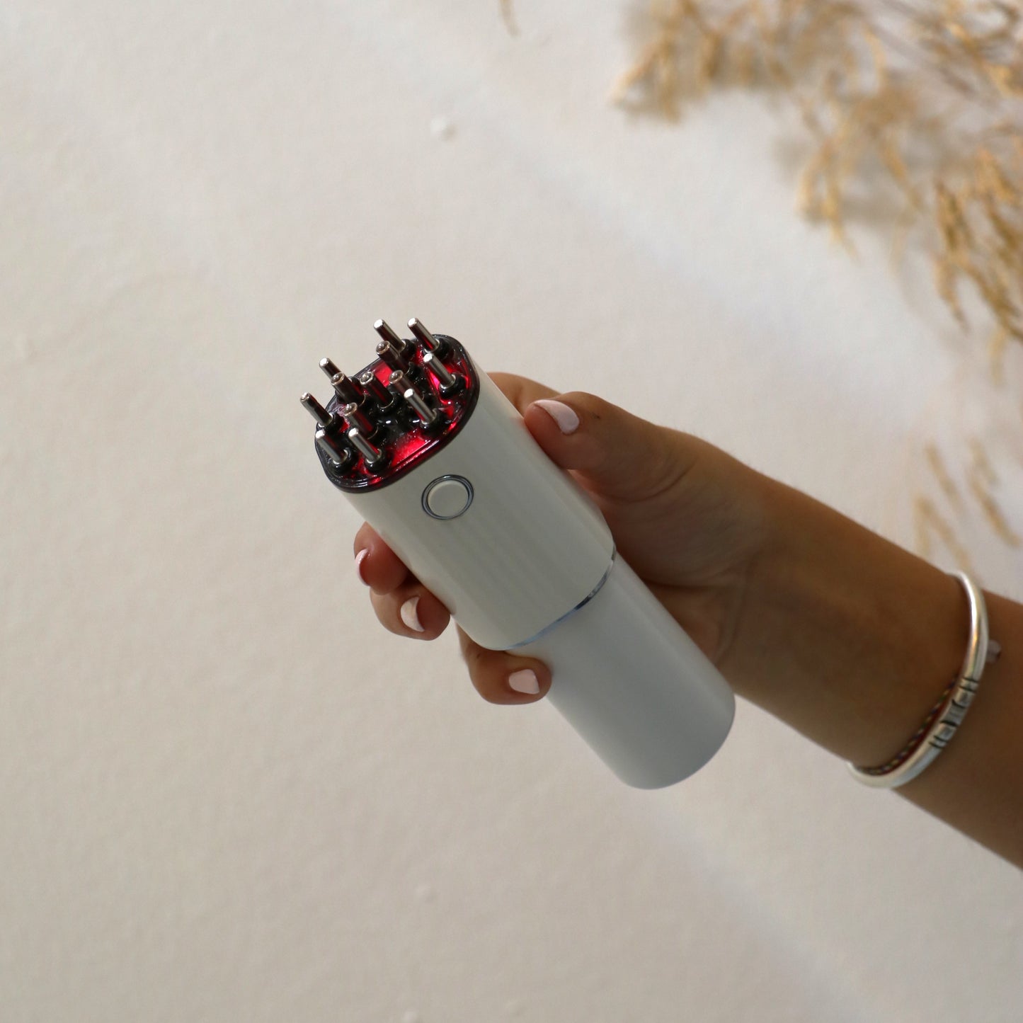 2 in 1 Electric Scalp Massager and Hair oil Dispenser + 70ml free organic hair oil