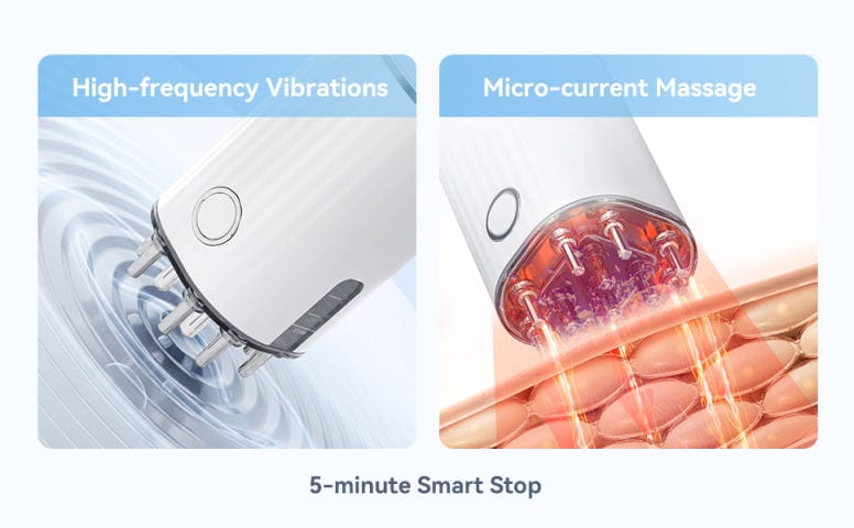 2 in 1 Electric Scalp Massager and Hair oil Dispenser + 70ml free organic hair oil