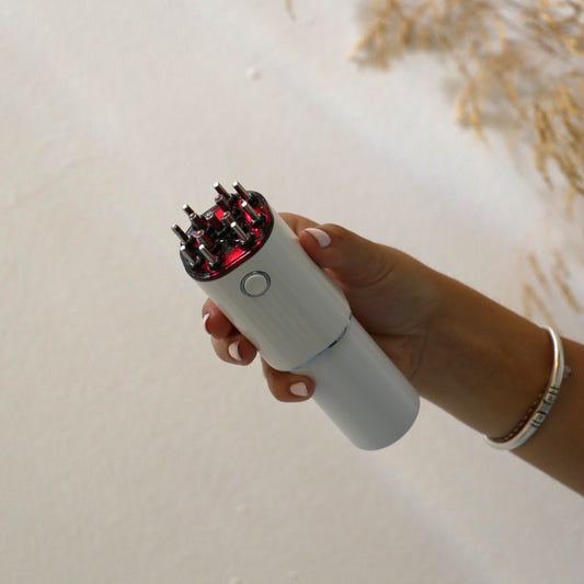 2 in 1 Electric Scalp  Massager and Hair oil Dispenser + 70ml free organic hair oil